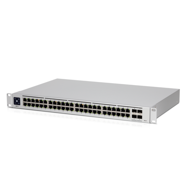 48-портов L3 управляем гигабитов комутатор Ubiquiti UniFi Switch Pro с 4 SFP+ порта USW-Pro-48