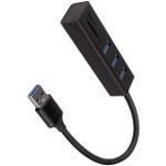 AXAGON HMA-CR3A 3x USB-A + SD/microSD