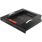 AXAGON RSS-CD12 2.5" SSD/HDD caddy into DVD slot