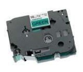 Brother TZ-741 Tape Black on Green