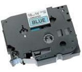 Brother TZ-541 Tape Black on Blue