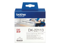 BROTHER P-Touch DK-22113 transparant continue length film 62mm