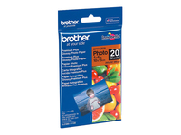 BROTHER BP71GP20 photo paper A6 20BL 190g/qm for