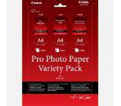 Canon Pro Photo Paper Variety Pack PVP-201, A4 (5xPT-101, 5xLU-101, 5xPM-101)
