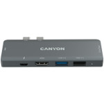 Canyon DS-05B Multiport Docking Station with 7 port
