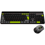 CANYON HSET-W5 Keyboard+Mouse AAA+AA Wireless Black