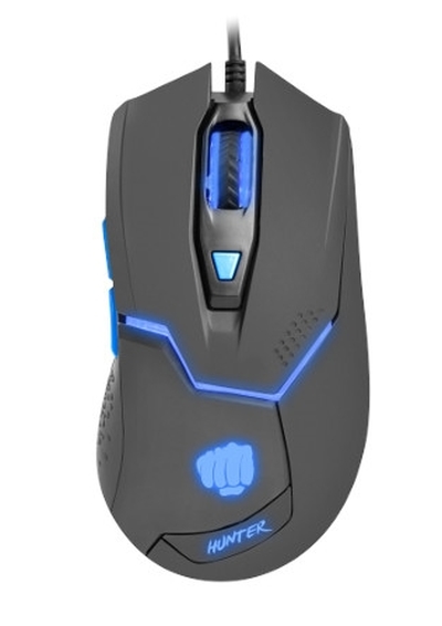 Fury-Gaming-mouse,-Hunter-4800DPI,-optical-with-software,-Black