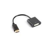 Lanberg adapter display port (m) -> DVI-I (f) (24+5) dual link