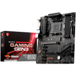 MSI Main Board Desktop B550 GAMING GEN3 (AMD B550 Chipset)  AM4