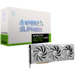 MSI Video Card Nvidia GeForce RTX 4070 Ti SUPER 16G GAMING SLIM WHITE