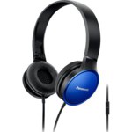 Panasonic висококачествени слушалки с наушници, микрофон, сини