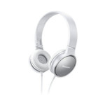 Panasonic висококачествени слушалки с наушници, микрофон, бели
