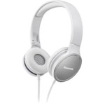 Panasonic висококачествени слушалки с микрофон и алуминиеви наушници, бели