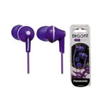 Panasonic слушалки за поставяне в ушите, лилави