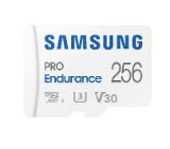 Samsung 256 GB micro SD PRO Endurance, Adapter, Class10, Waterproof, Magnet-proof