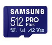 Samsung 512GB micro SD Card PRO Plus with Adapter