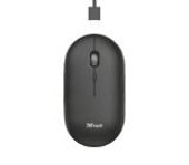 TRUST Puck Wireless& BT Rechargeable Mouse Black