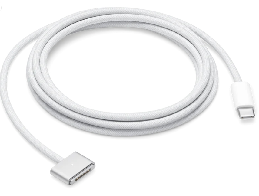 Apple-USB-C-to-MagSafe-3-Cable-(2m)---Silver Apple-USB-C-to-MagSafe-3-Cable-(2m)---Silver
