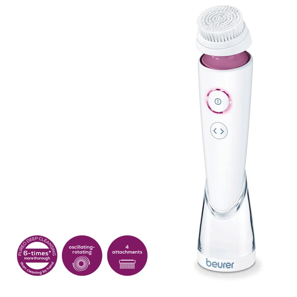 Beurer-FC-95-Pureo-Deep-Cleansing-+-Beurer-FC-95-Brush-attachments---Regular Beurer-FC-95-Pureo-Deep-Cleansing-+-Beurer-FC-95-Brush-attachments---Regular