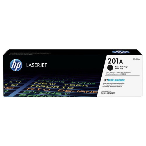 HP 201A Black Original LaserJet Toner Cartridge (CF400A)