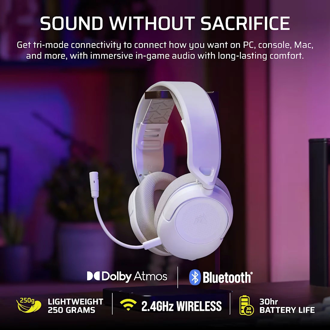 HS35 V3 White Wireless