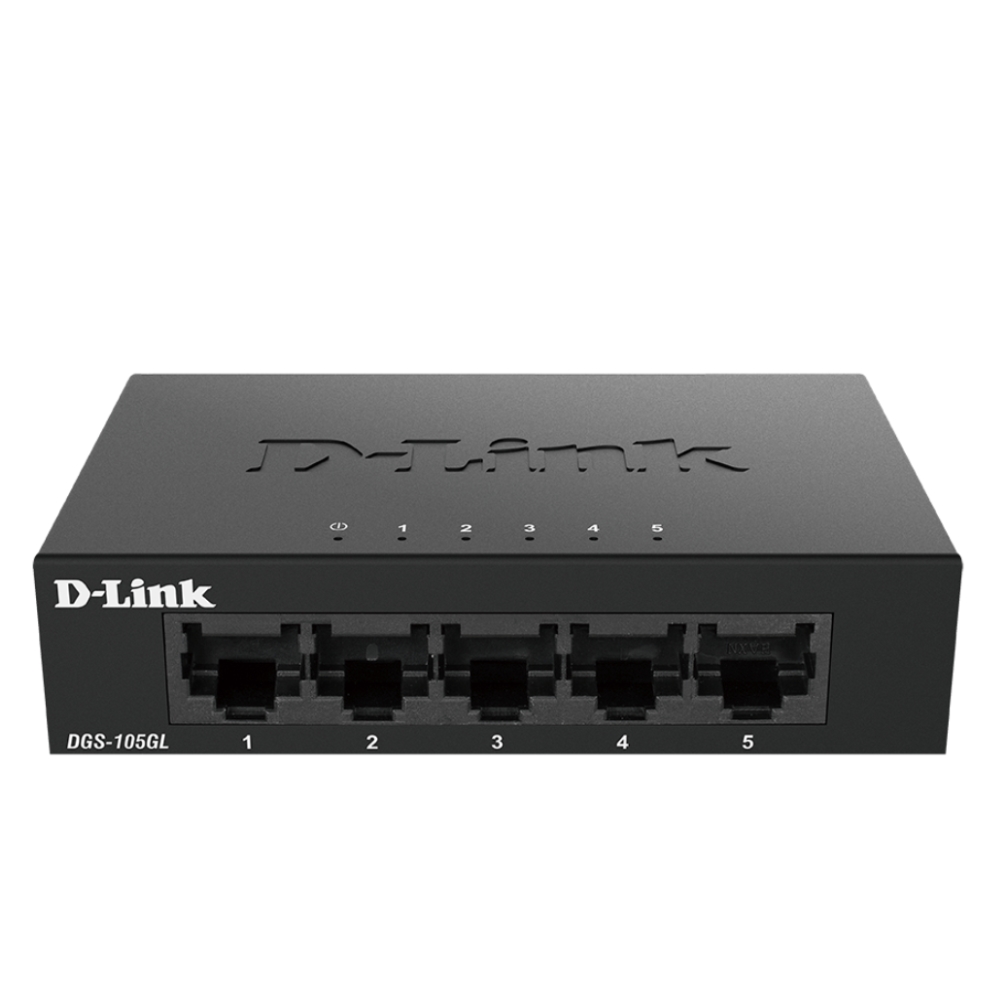 D-Link-5-Port-Gigabit-Ethernet-Metal-Housing-Unmanaged-Switch