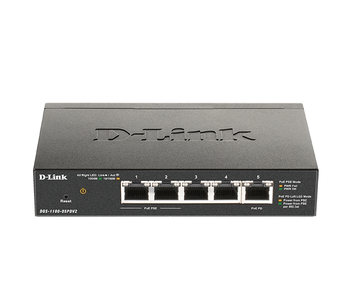 D-Link-5-Port-Gigabit-PoE-Smart-Managed-Switch-with-1-PD-port