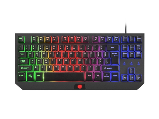 Fury-Gaming-kayboard,-Hurricane-TKL,-rainbow-backlight,-US-layout