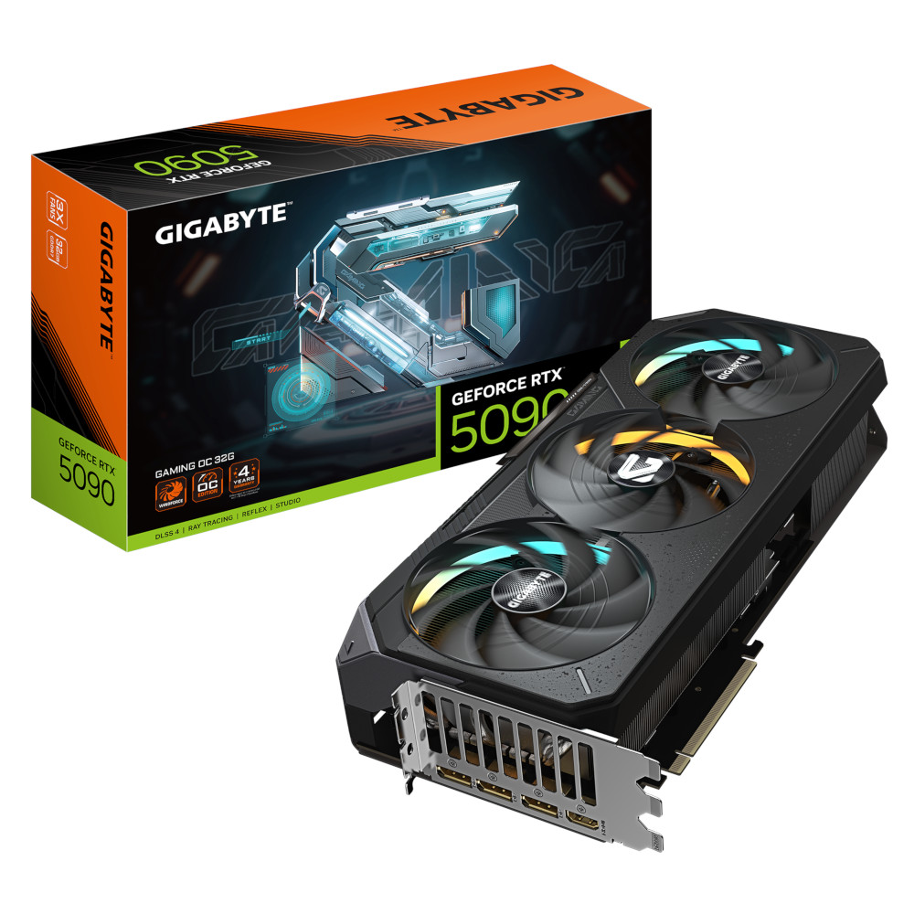 Видео карта GIGABYTE GeForce RTX™ 5090 GAMING OC 32G