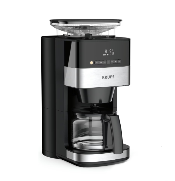 Krups-KM832810-Grind&Brew,-metalic-grinder Krups-KM832810-Grind&Brew,-metalic-grinder