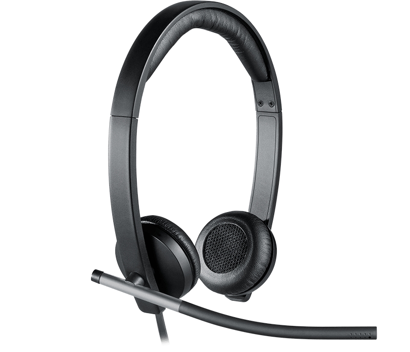 Logitech-USB-Headset-H650e-Stereo,-Flexible-Mic