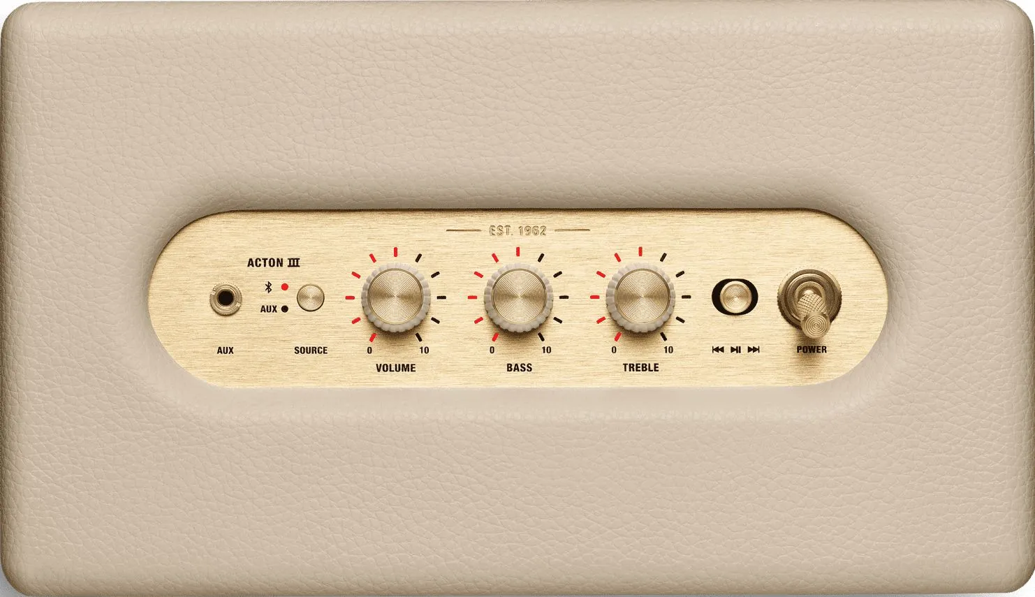 Преносима аудио система Marshall Acton III Cream 1006005 - бежов