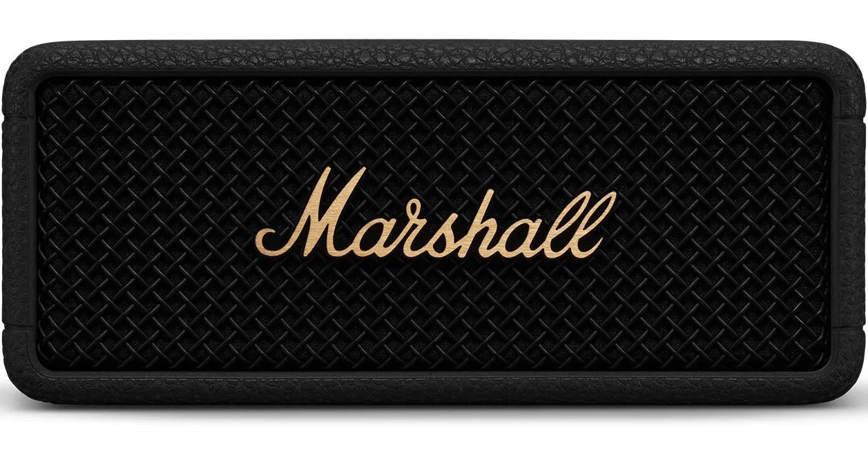 Безжична колонка Marshall Emberton III Black&Brass 1006884 - черен/златист