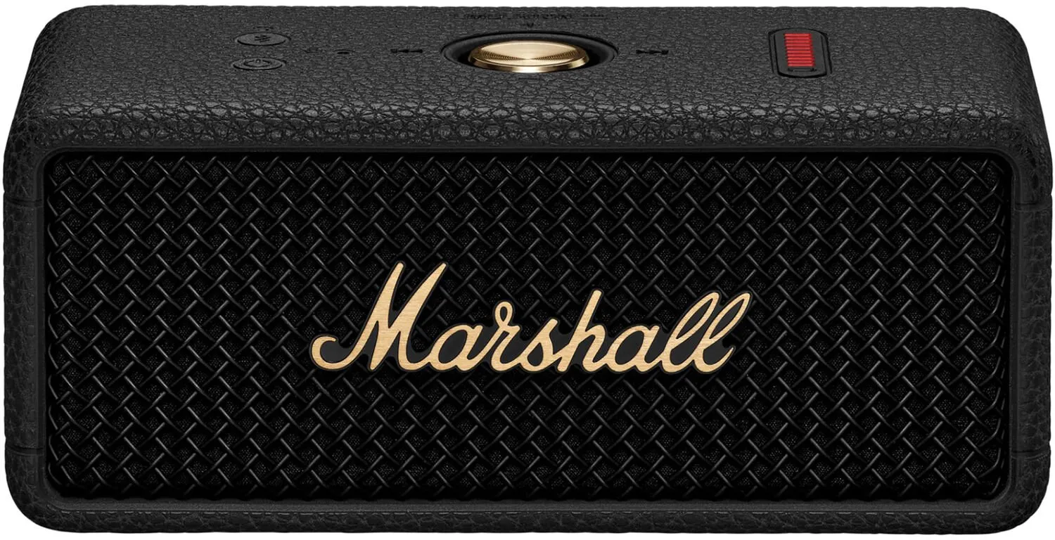 Безжична колонка Marshall Emberton III Black&Brass 1006884 - черен/златист