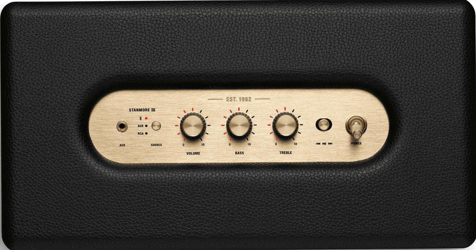 Преносима аудио система Marshall Stanmore III Black 1006010 - черна