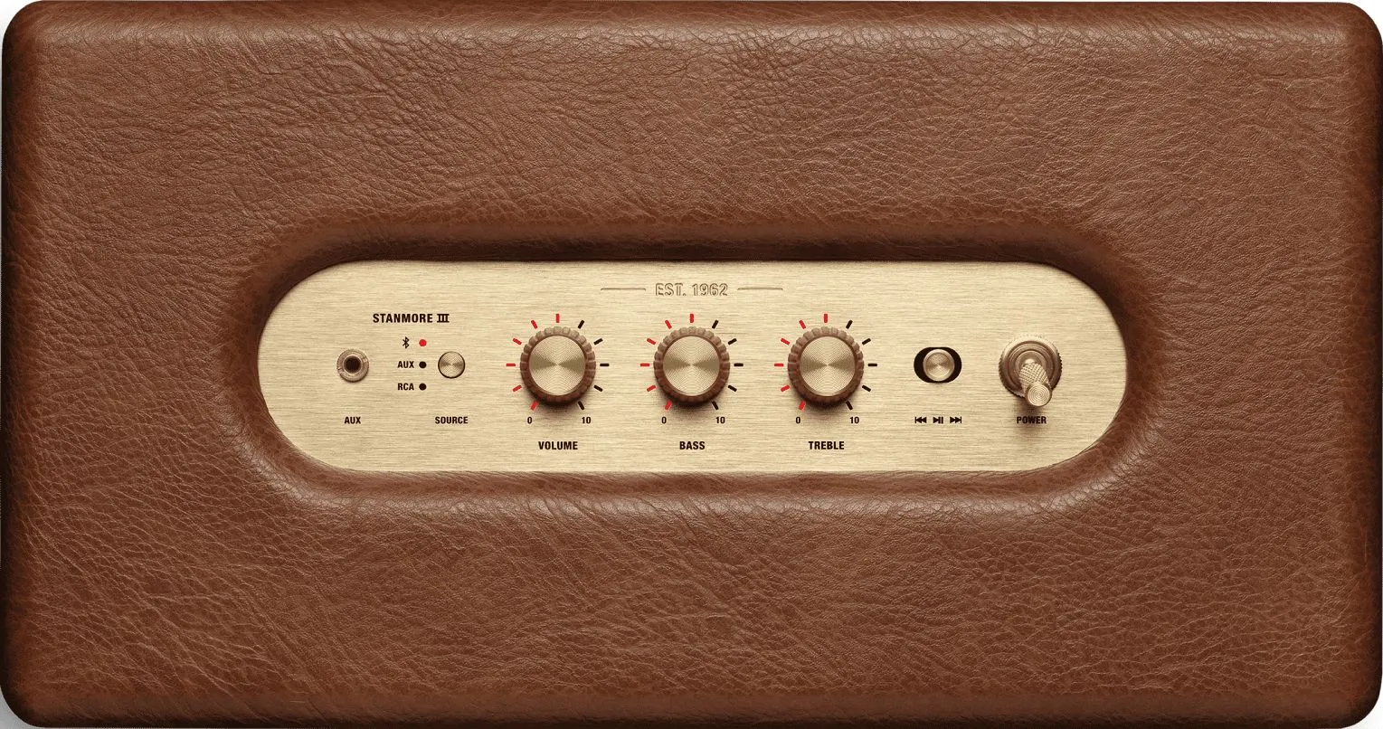 Преносима аудио система Marshall Stanmore III Brown 1006080 - кафяв