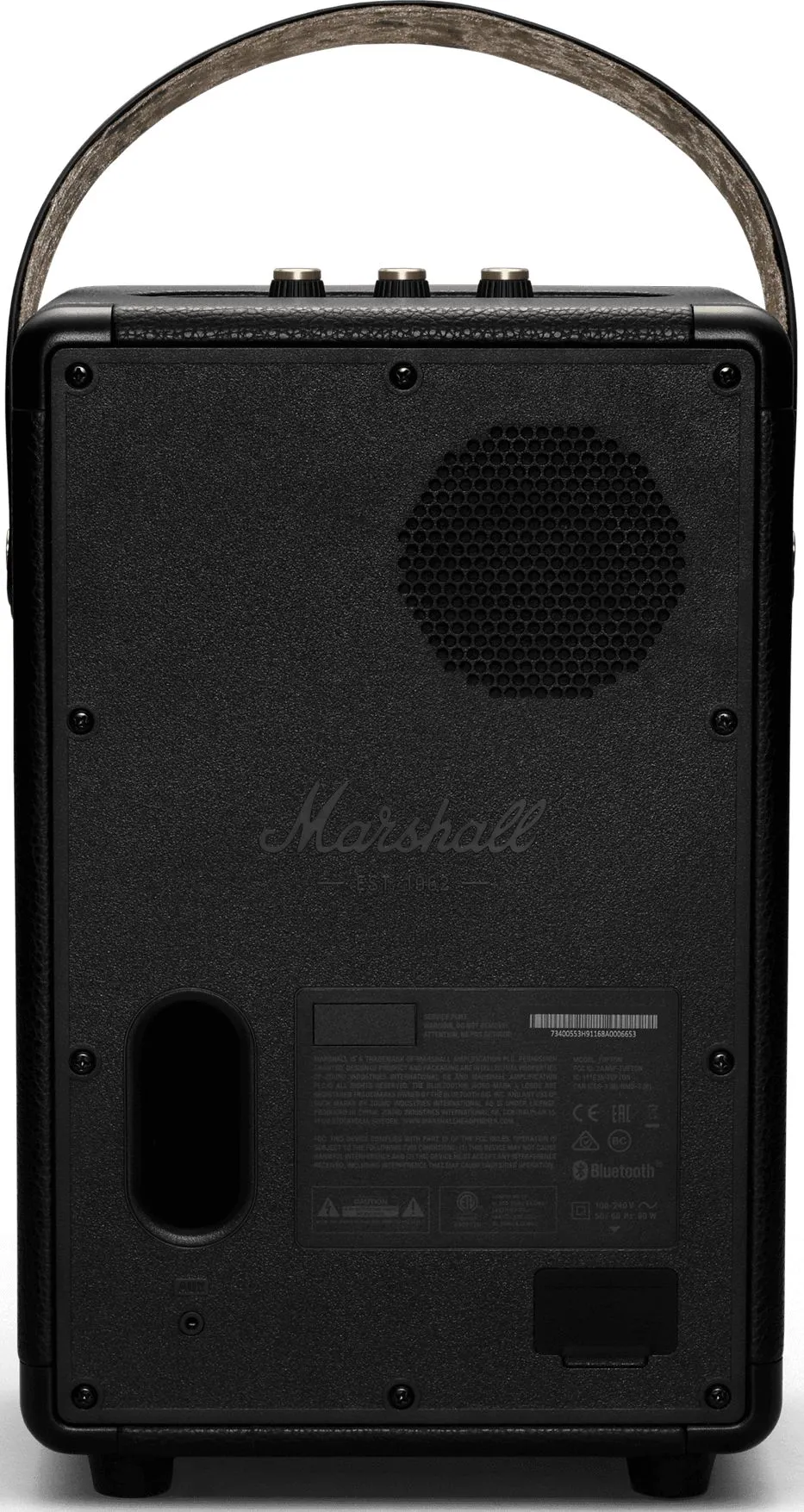 Преносима аудио система Marshall Tufton Black&Brass 1005924 - черна