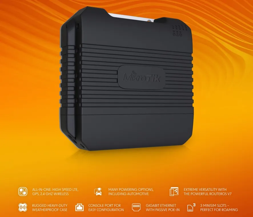 LTEточка за достъп Mikrotik LtAP LTE6 kit - LtAP-2Hnd& FG621-EA