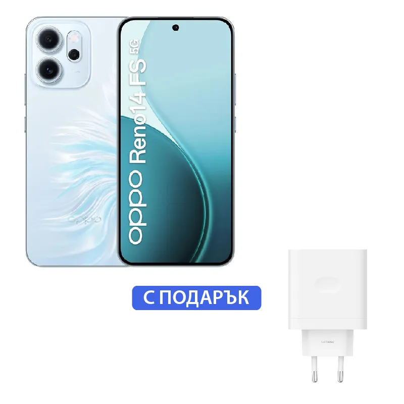 Мобилен телефон Oppo Reno 14 FS Opal