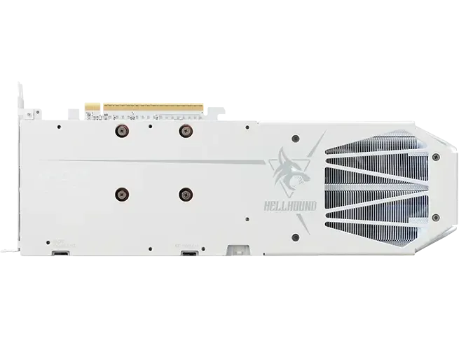 Видеокарта Powercolor AMD Radeon Hellhound RX 9060XT Spectral White