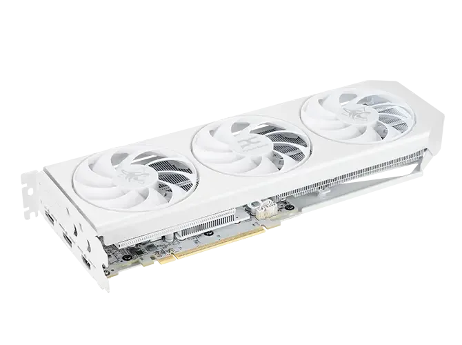 Видеокарта Powercolor AMD Radeon Hellhound RX 9060XT Spectral White