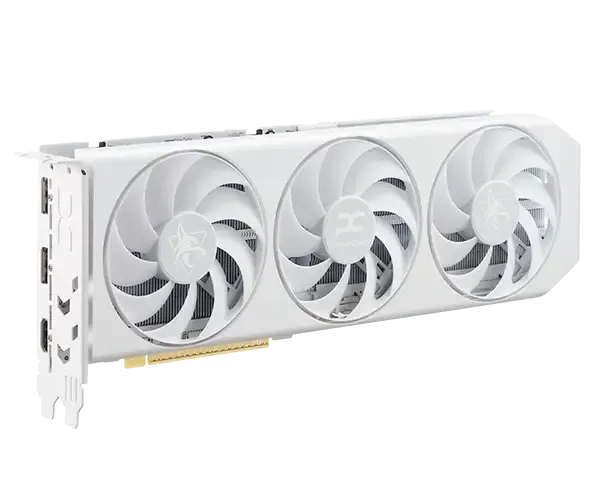 Видеокарта Powercolor AMD Radeon Hellhound RX 9060XT Spectral White