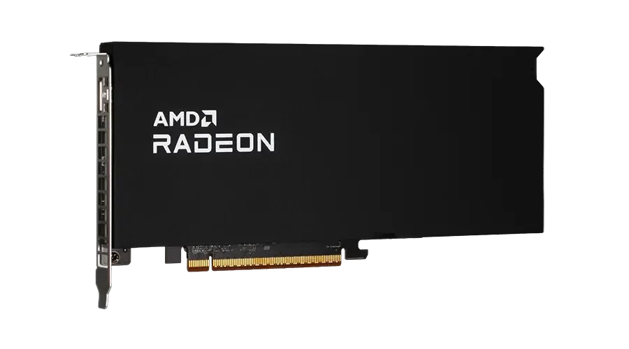 Видео карта PowerColor Radeon AI PRO R9600D 32GB GDDR6