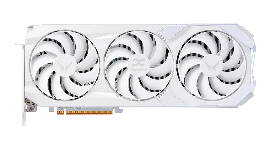 Видео карта PowerColor Radeon RX 9070 XT Red Devil Spectral White 16GB