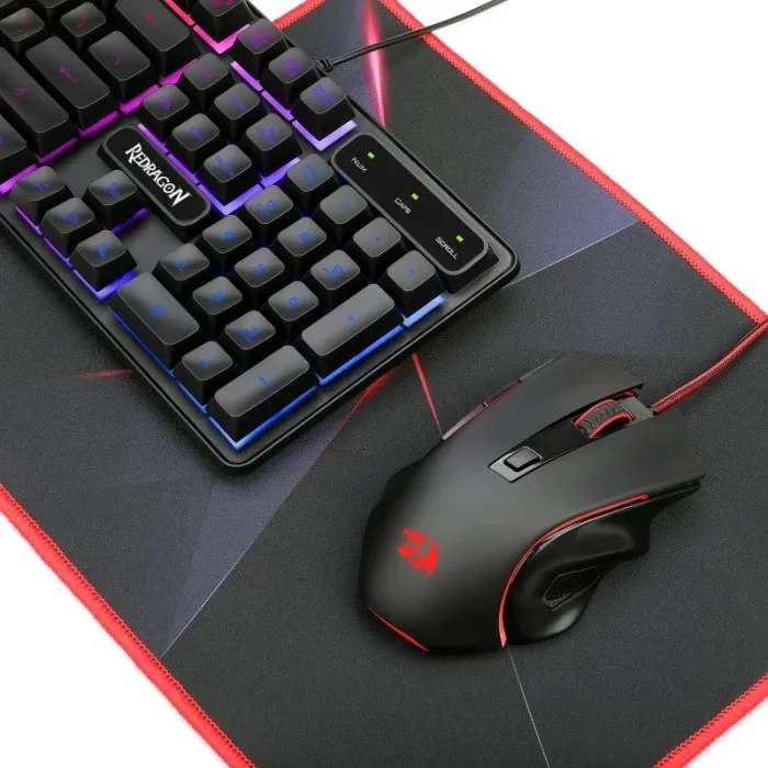 Геймърски комплект Redragon Gaming Combo S137 4 в 1 с RGB подсветка
