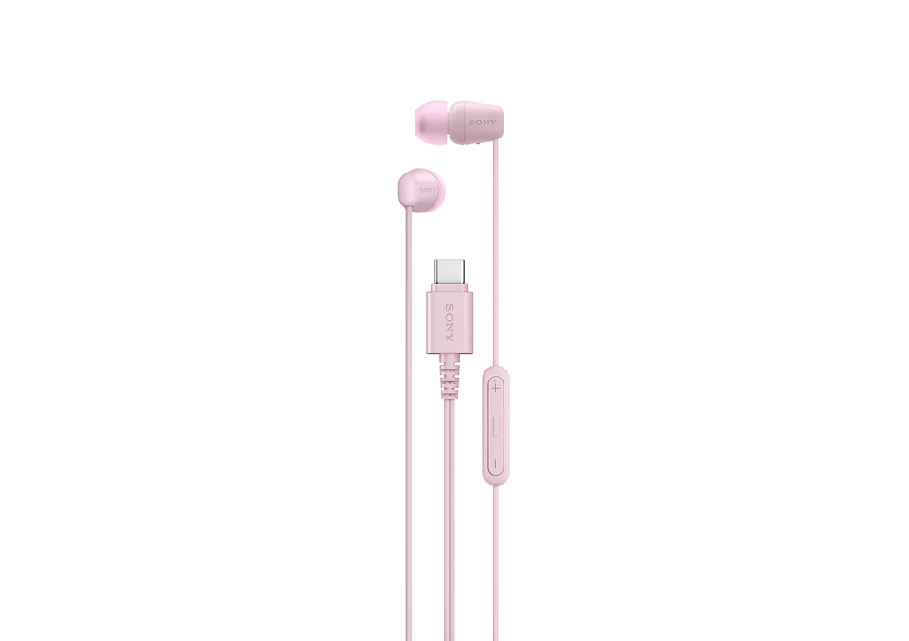 Sony-Headset-IER-EX15C-USB-C,-Pink Sony-Headset-IER-EX15C-USB-C,-Pink