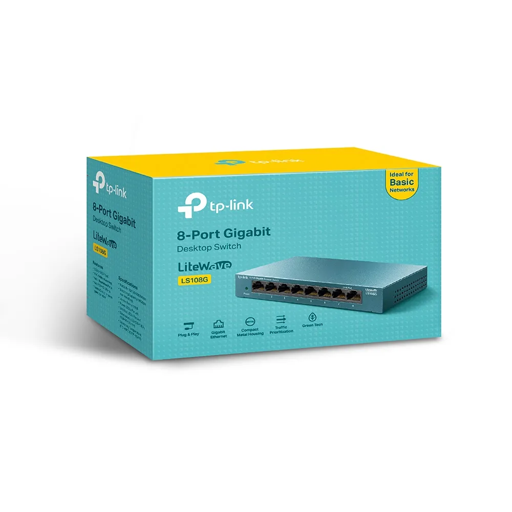 Комутатор TP-Link LS108G 8-портов