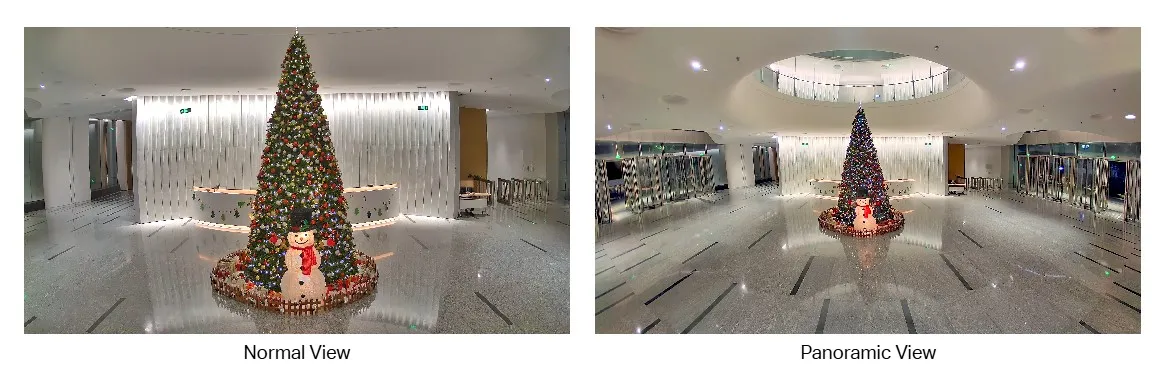 8MP IR панорамна куполна