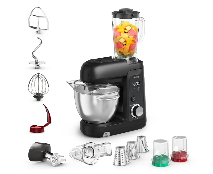 Tefal-QB5458F0-Km-Bake-Partner-+-5Acc-Blk-Ee Tefal-QB5458F0-Km-Bake-Partner-+-5Acc-Blk-Ee