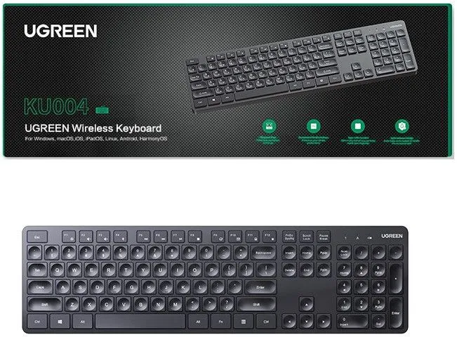 Безжична клавиатура Ugreen KU004